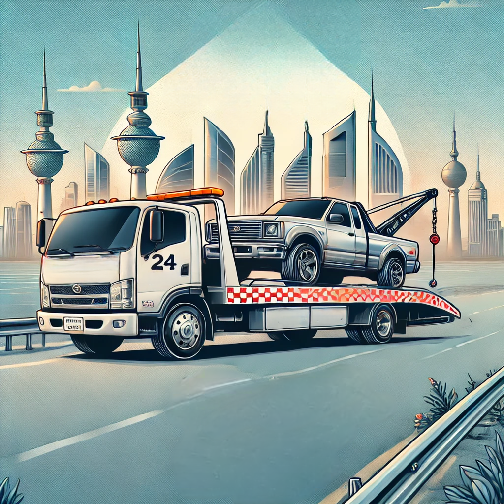 ونش الكويت – أفضل خدمة سطحة ونقل سيارات 24 ساعة